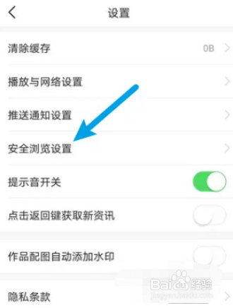 今日头条如何开启安全浏览模式？