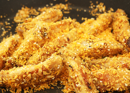 带你做金沙蒜香鸡翅