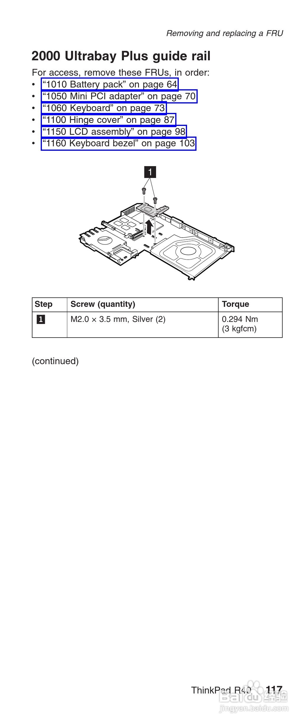 IBM(lenovo) ThinkPad R40E系列笔记本电脑使用说明书:[13]