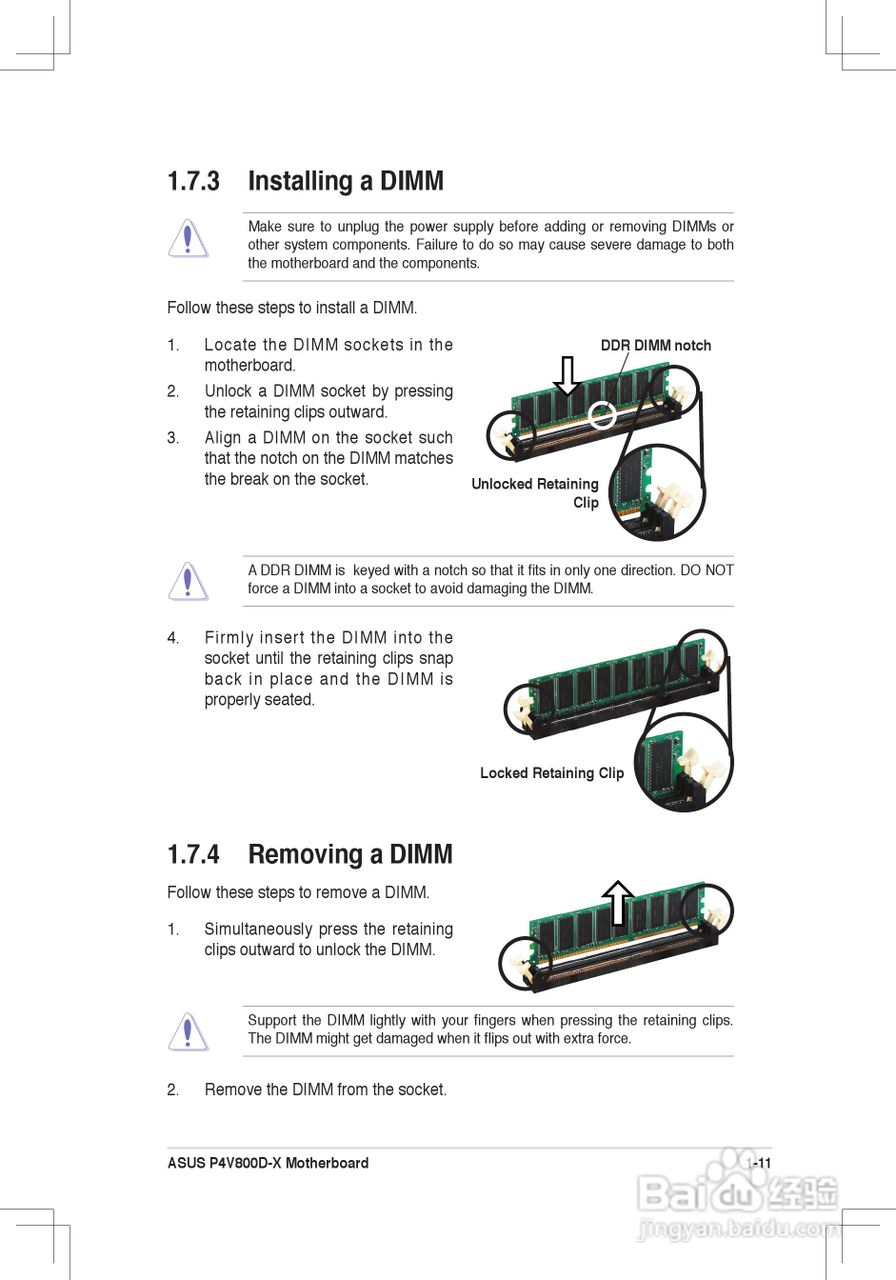华硕(ASUS)P4V800D-X主板使用手册说明书:[3]