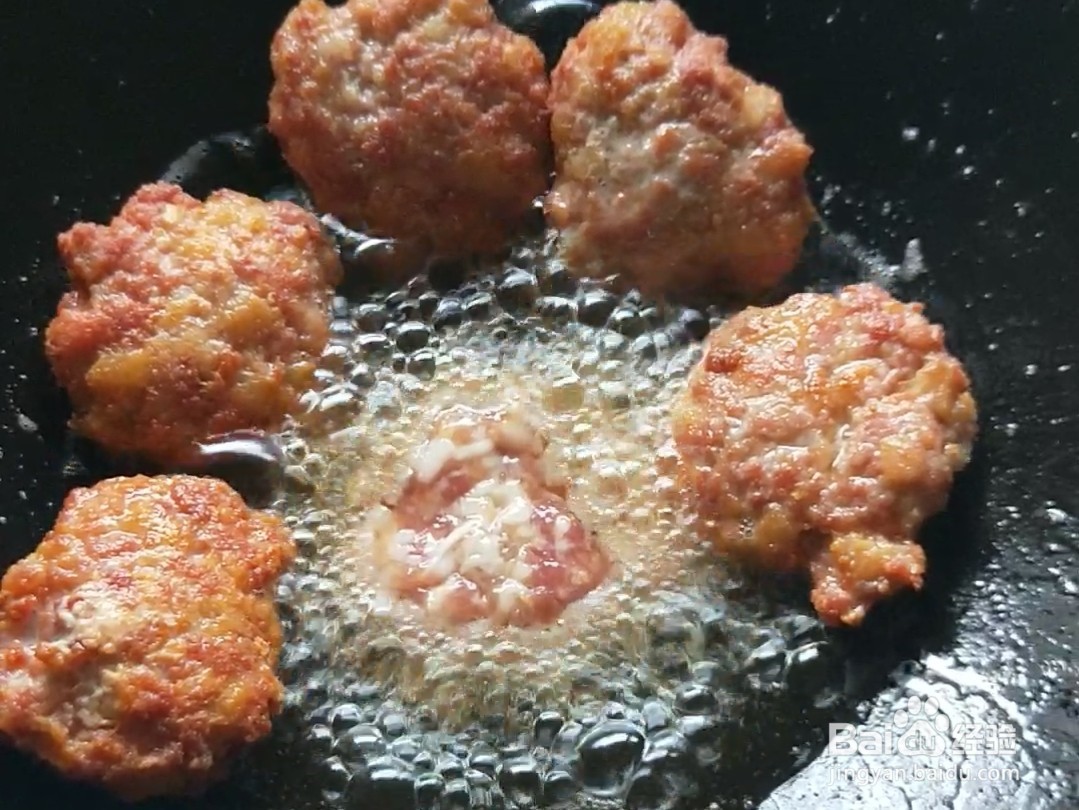 家常红烧肉丸子