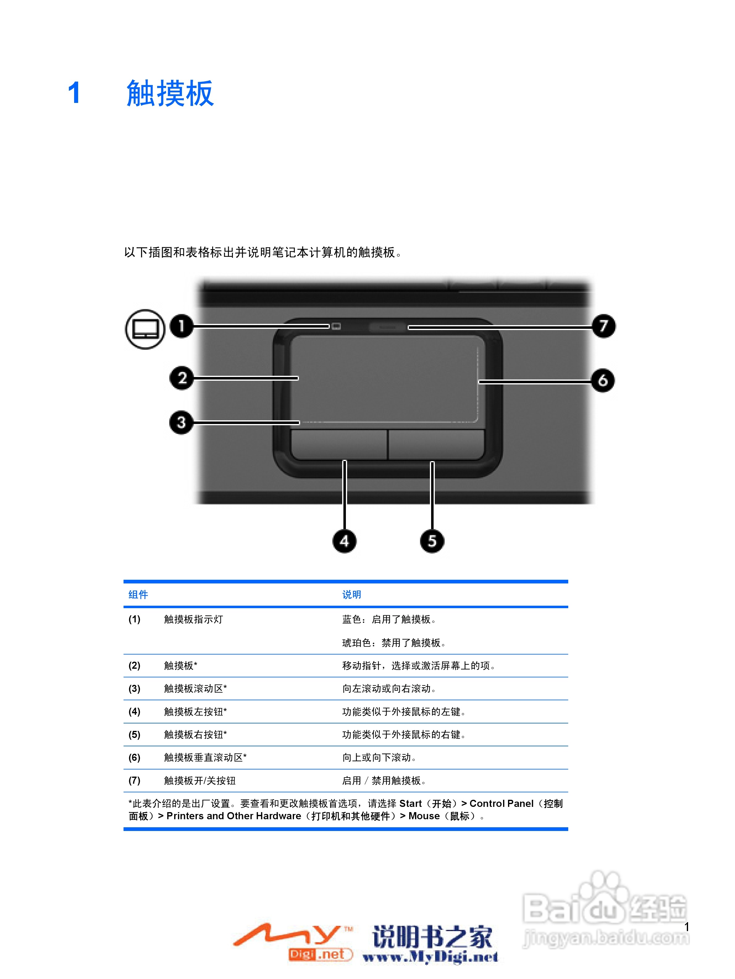 惠普V3000系列笔记本电脑使用说明书:[7]