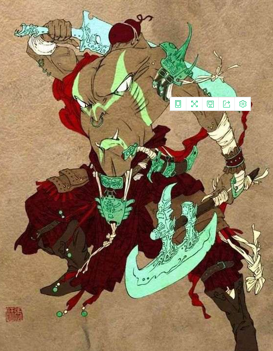 刑天舞干戚，猛志固常在的意思