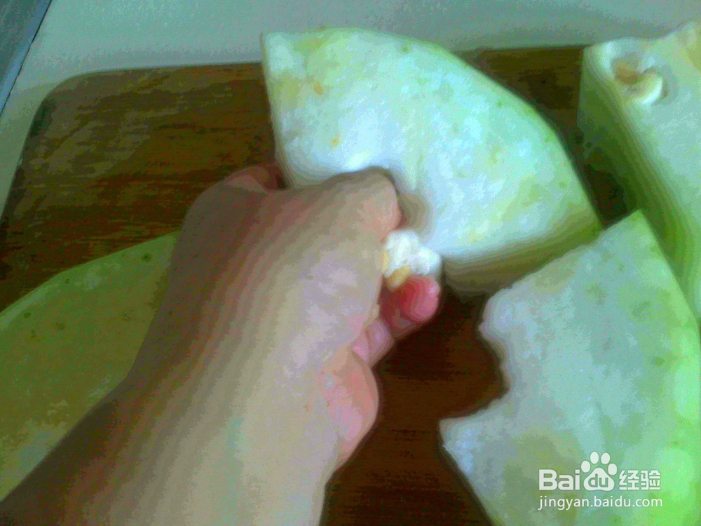 老年人怎样做好焖冬瓜片的备料