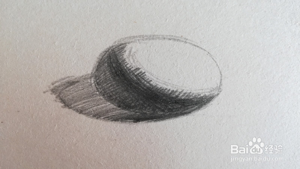 素描椭圆体画法