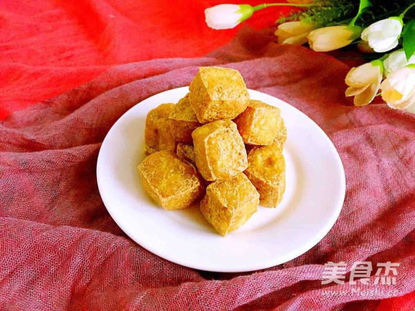 黄金炸豆腐的做法