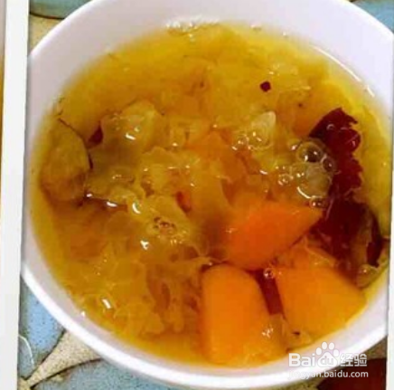 木瓜银耳羹怎么做