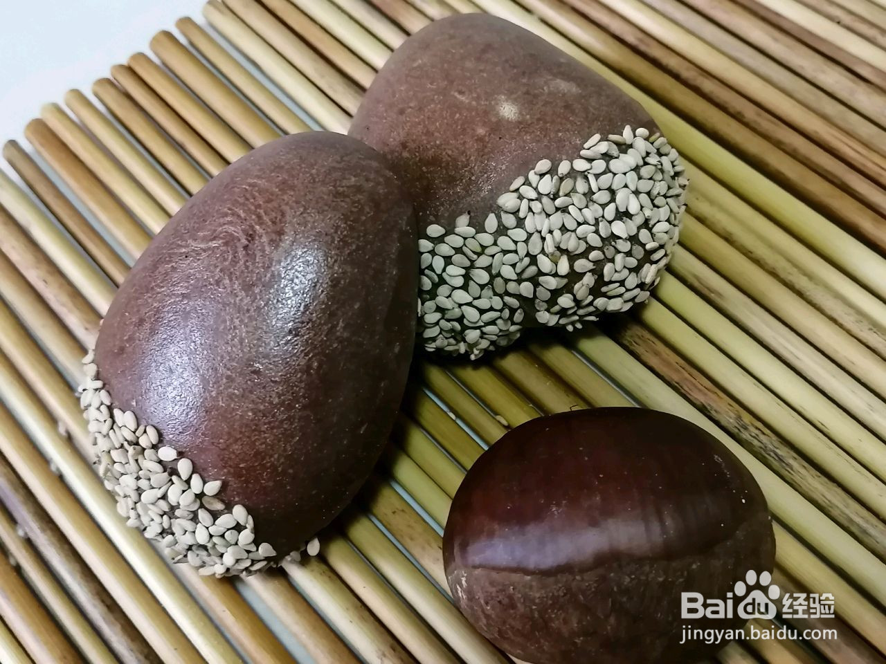 萌萌的栗子馅面包的做法