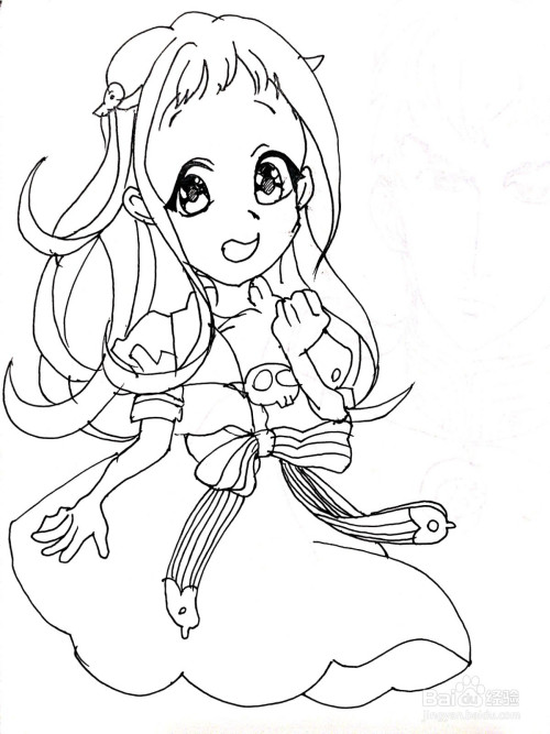 《地缚少年花子君》系列之八寻宁宁简笔画