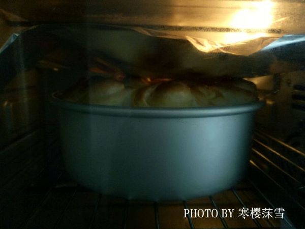 奶油奶酪花朵面包