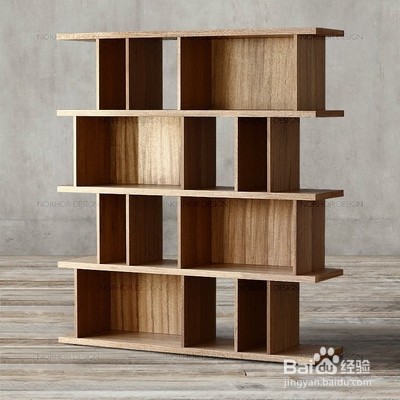 四层书架的特点及安装方法