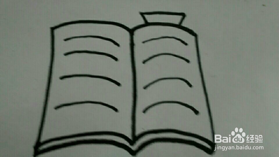 简笔画——书桌一角