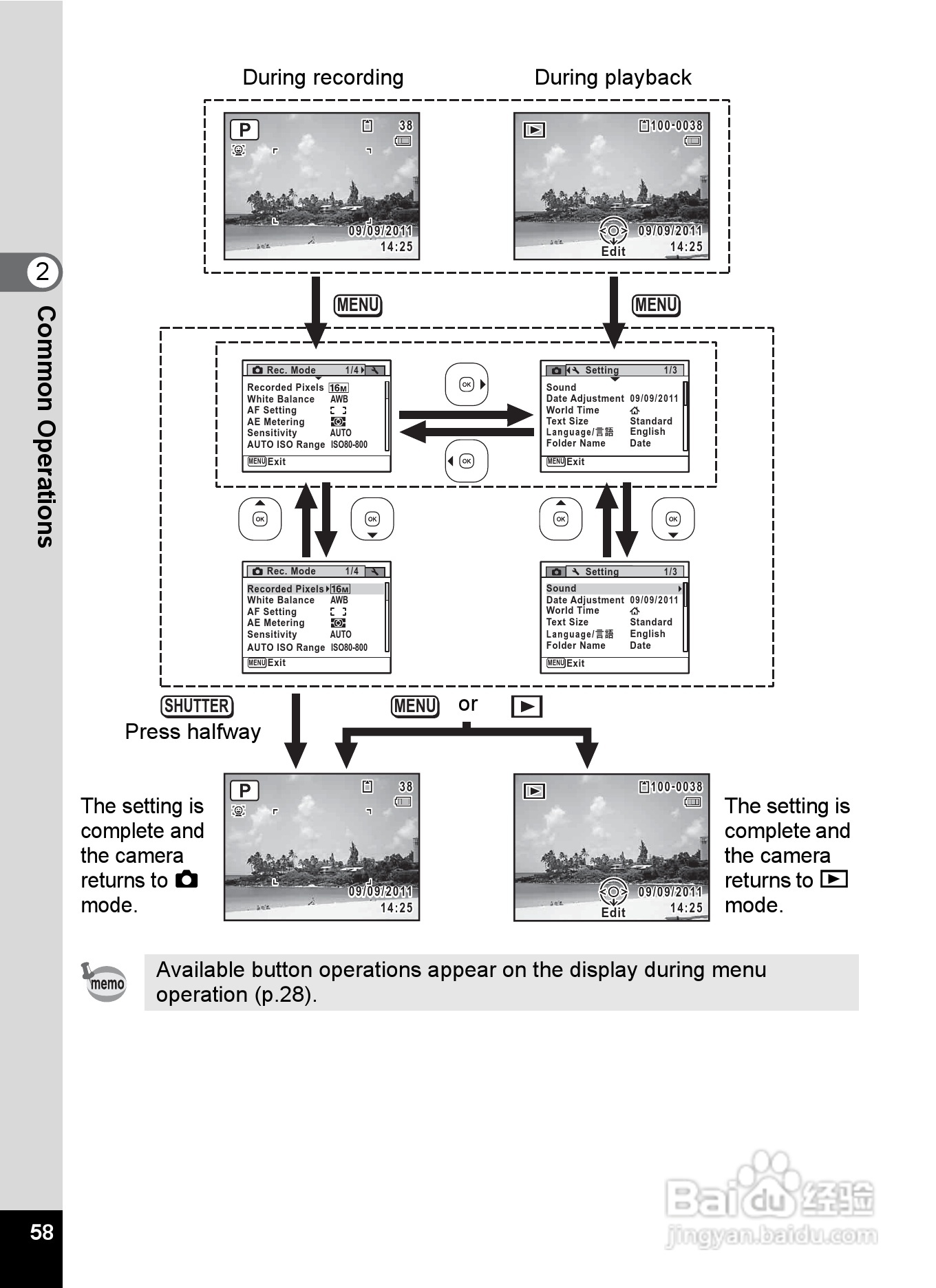 宾得Optio RZ18数码相机使用说明书:[6]
