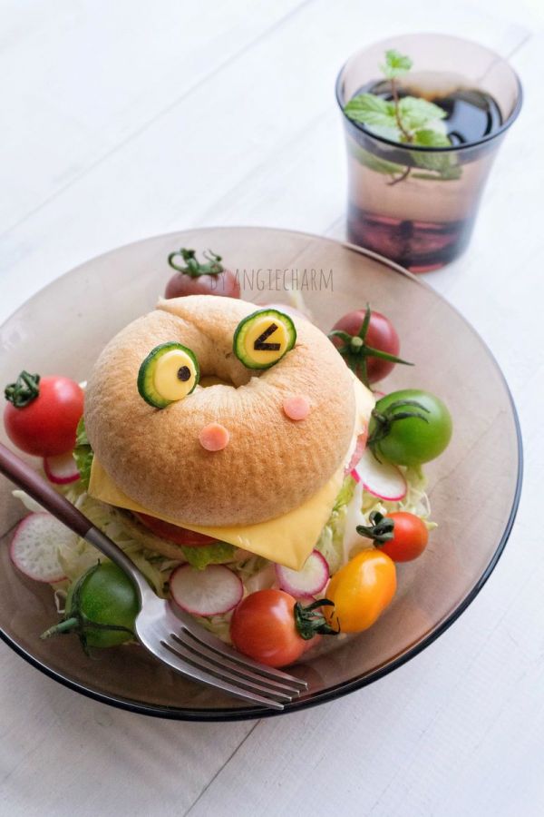 芝士萌娃三明治