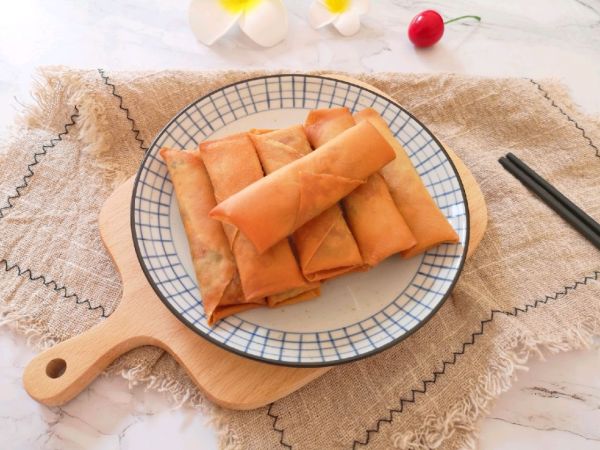 茴香大肉馅春卷
