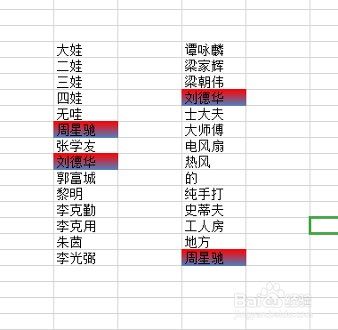 wps表格快速查找重复值