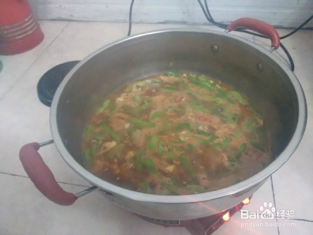 如何做西红柿豆角焖面