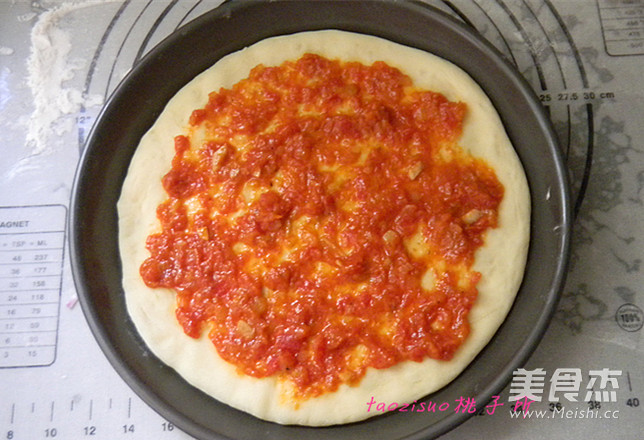 培根牛肉粒匹萨