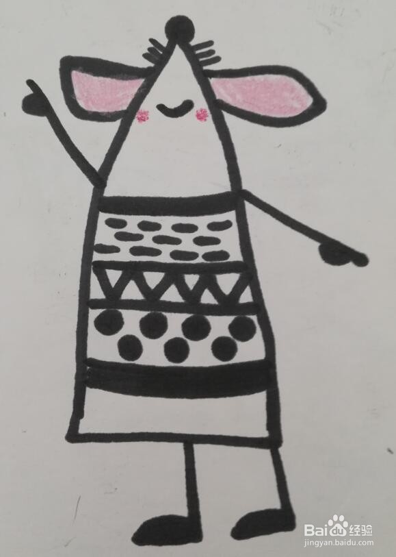 小老鼠的画法 小老鼠的简笔画