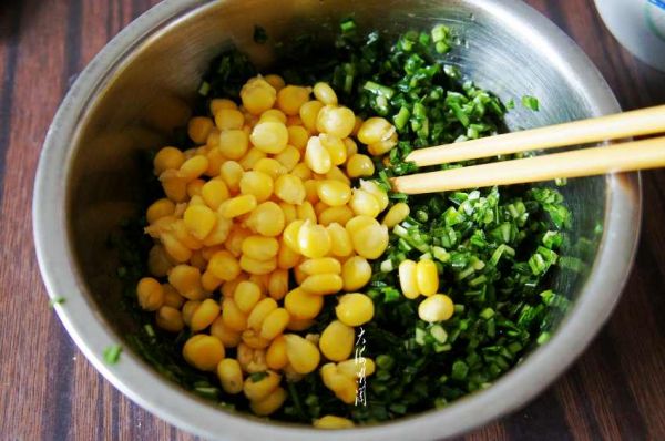 全麦韭菜鸡蛋饼