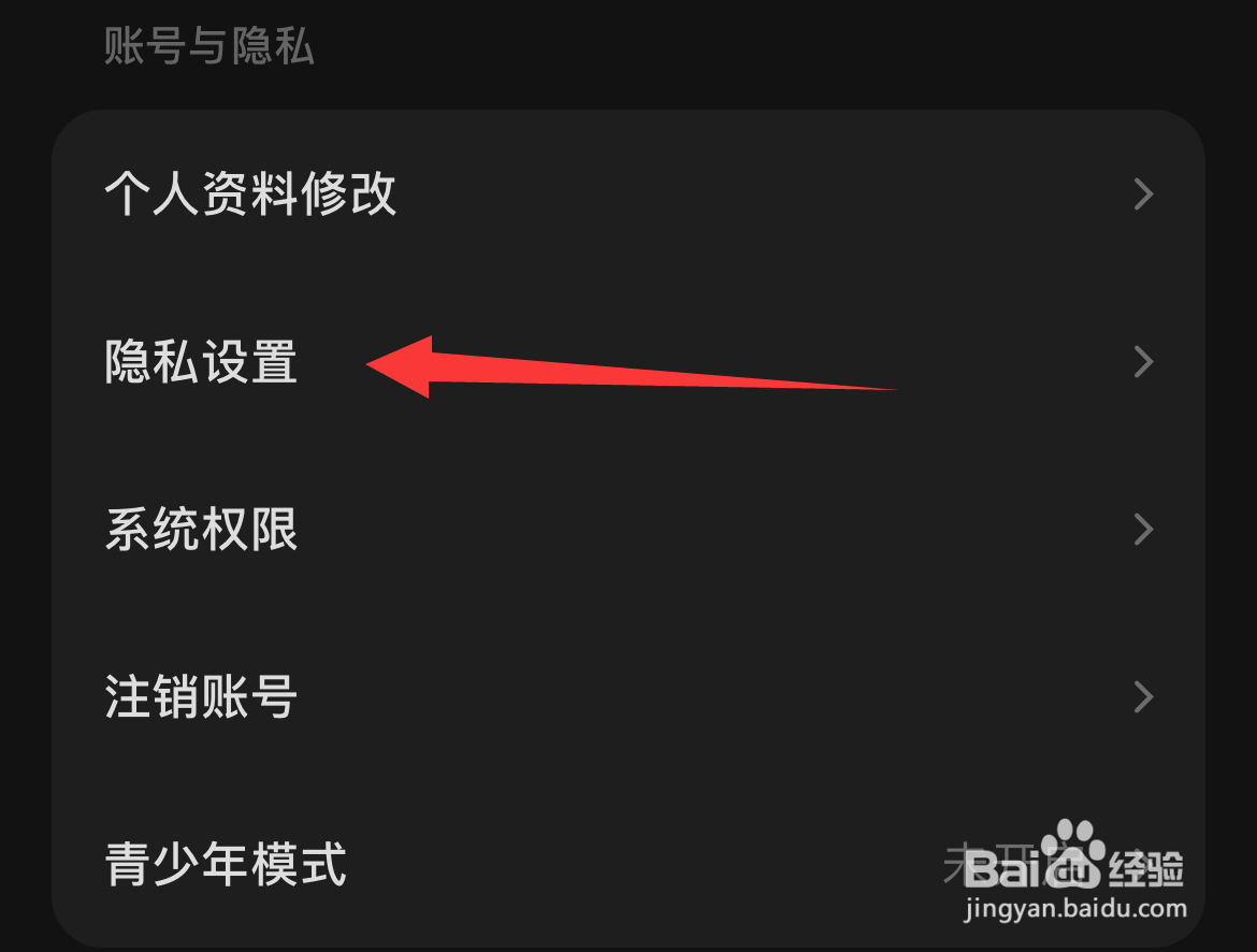 汽水音乐如何进行隐私设置