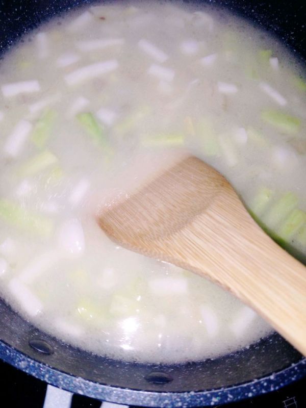 奶香芦笋雪蟹柳烩饭