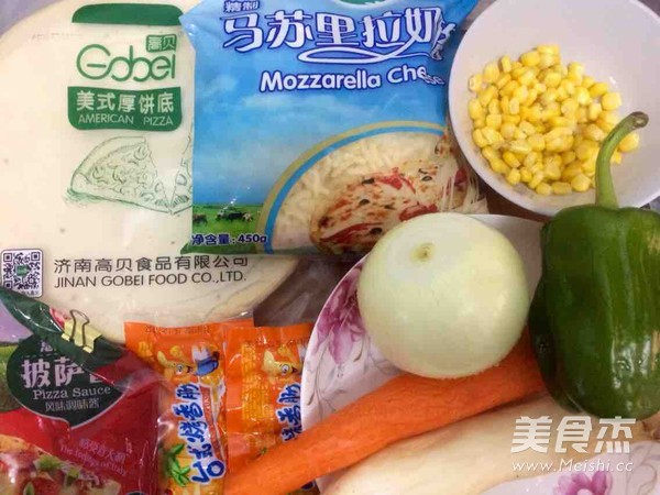 烤肠披萨的做法