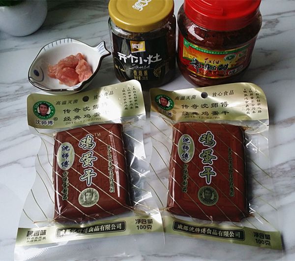 肉沫酱香鸡蛋干