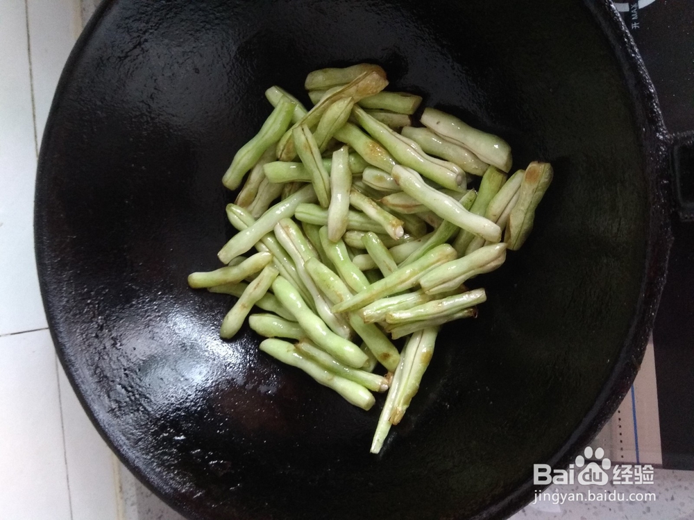 酱香味豆角茄子