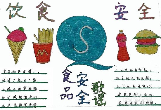 食品安全手抄报20字