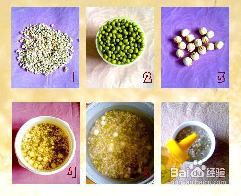 怎么做绿豆莲子薏米粥