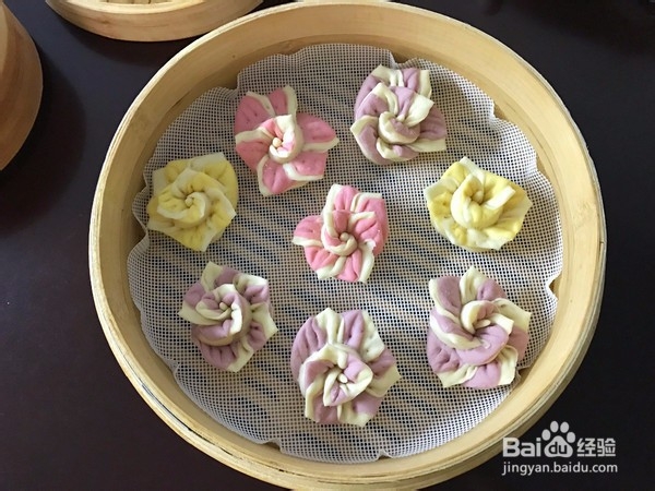 花朵馒头的做法