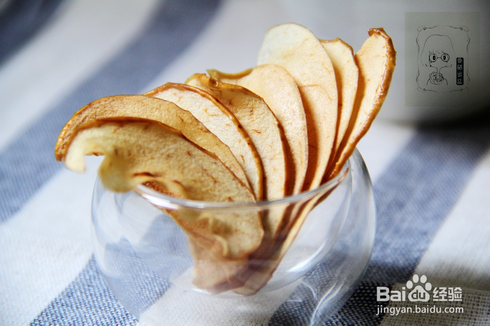 大人小孩都爱的小零嘴---苹果脆片