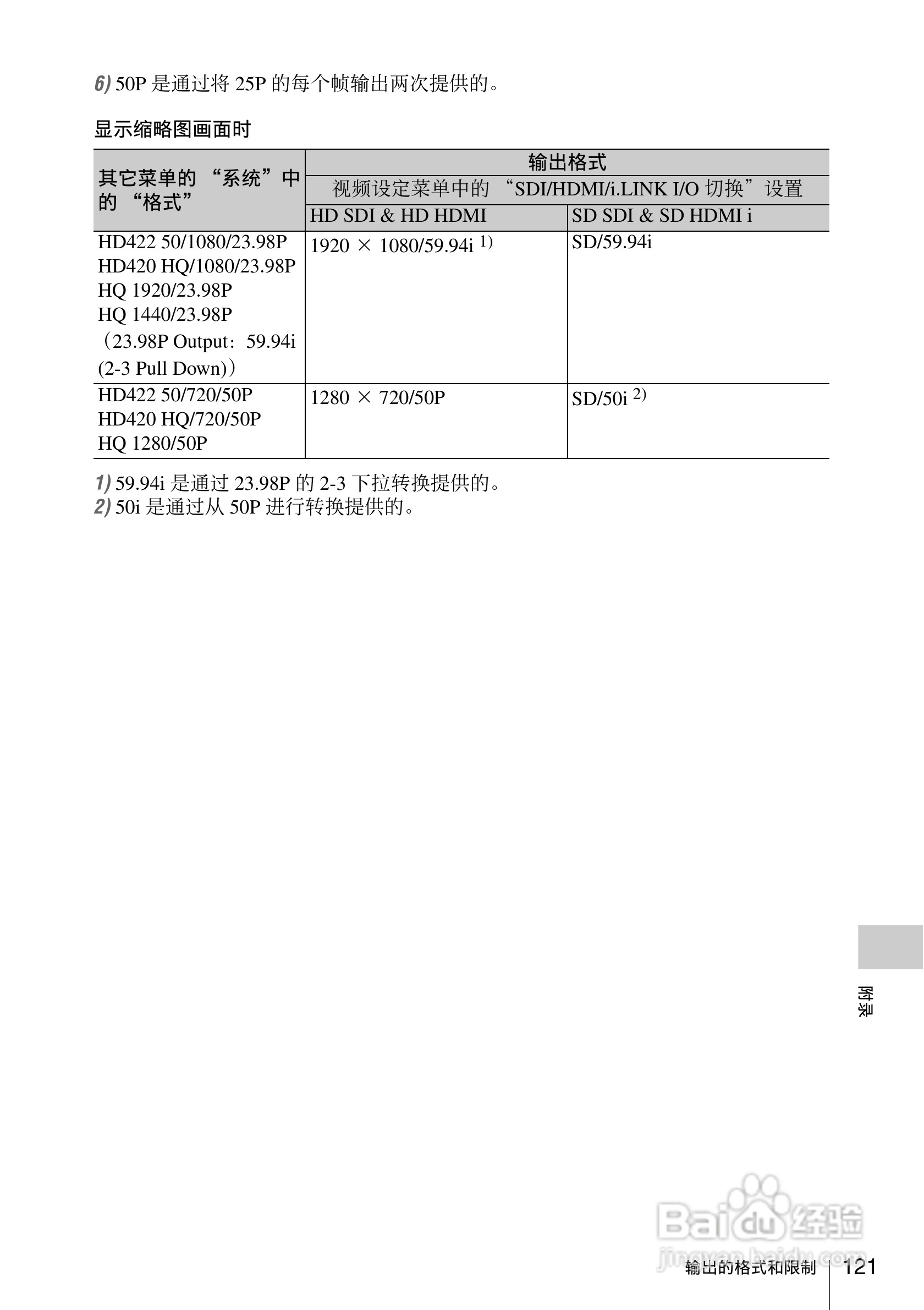 索尼PMW-EX160摄录一体机使用说明书:[13]