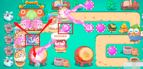 保卫萝卜4喜乐月饼节第7关攻略