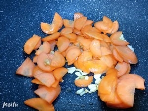 西兰花清炒胡萝卜