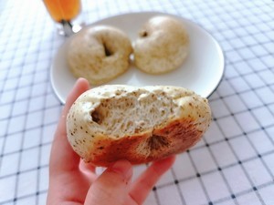 伯爵红茶乳酪贝果的的做法