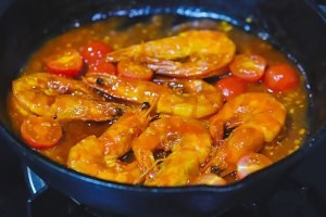 教你做好吃的茄汁大虾