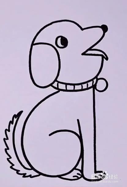 狗狗怎么画好看