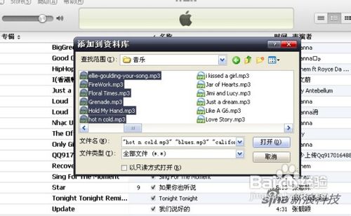 怎么使用iTunes同步音乐及视频文件