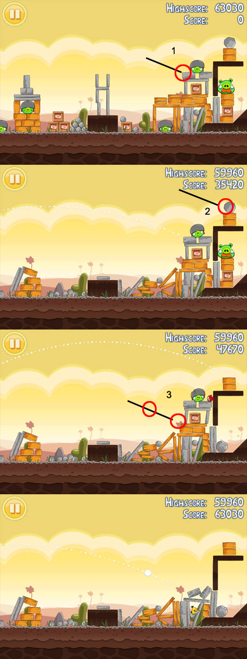 愤怒的小鸟图文攻略2