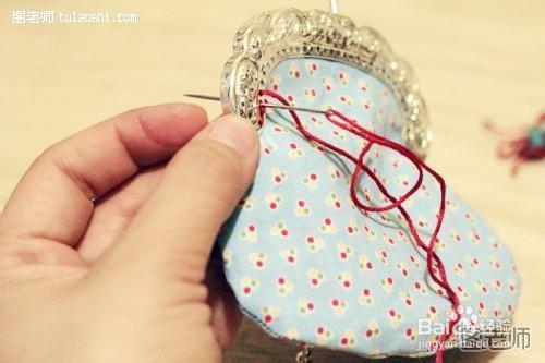 DIY手工制作布艺小清新碎花零钱包