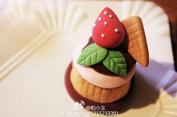 超轻粘土制作小蛋糕教程