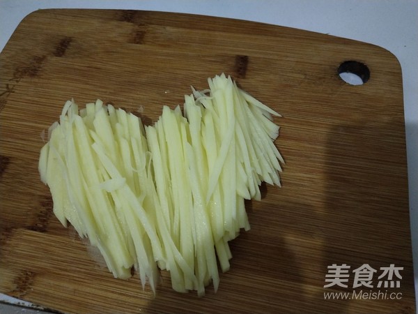 清炒土豆丝的做法