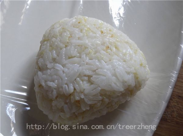 黄金胚芽蟹味饭团