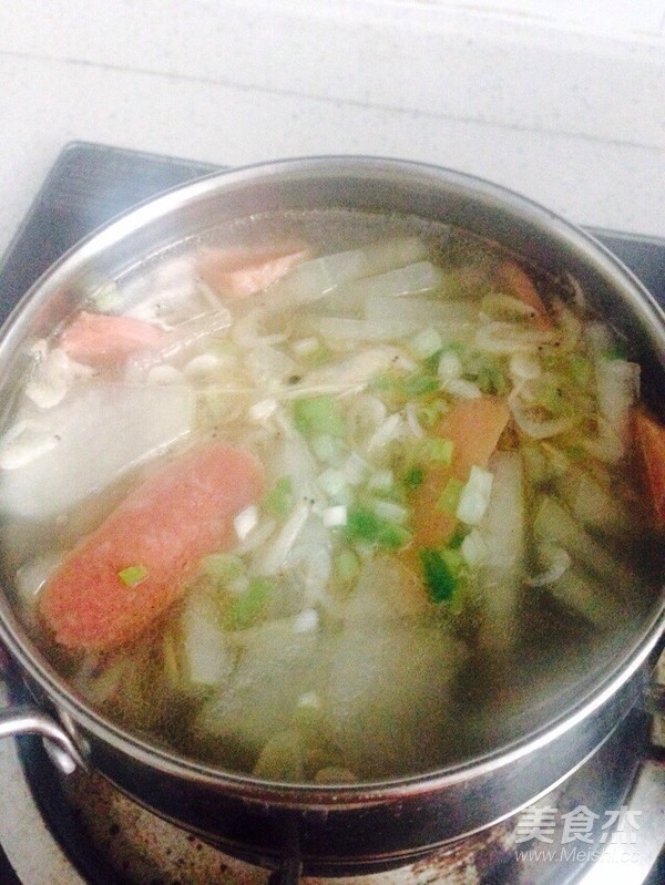 冬瓜火腿虾米汤