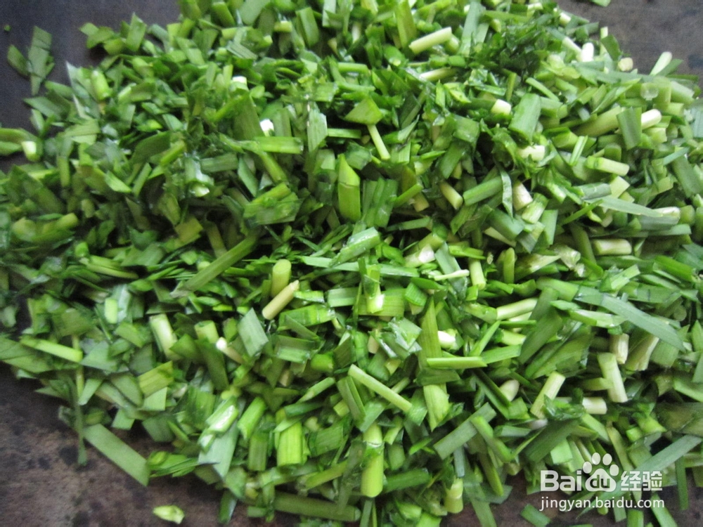 韭菜鸡蛋三角包