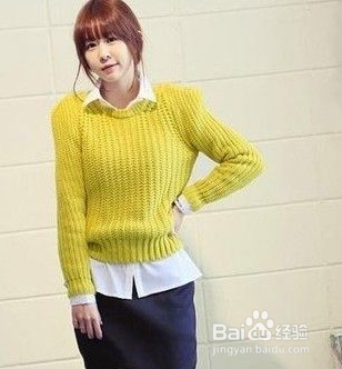 宽松毛衣魅力穿搭法 显瘦时尚两不误