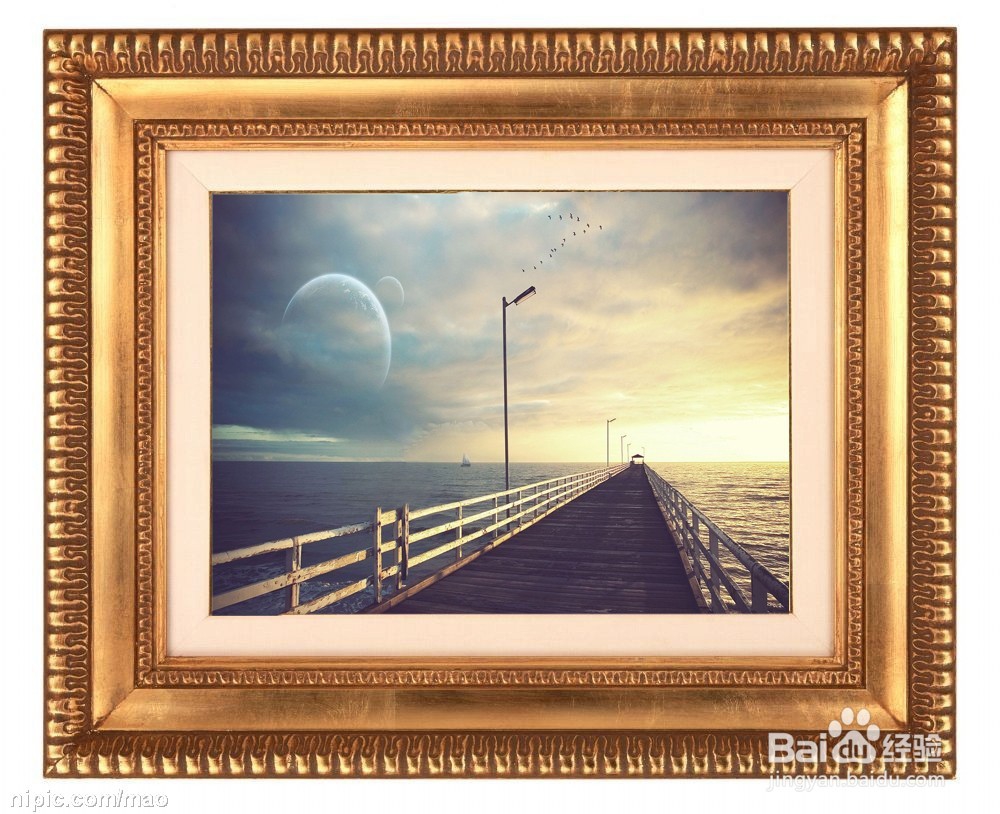 【Photoshop】5、给图片合成像框