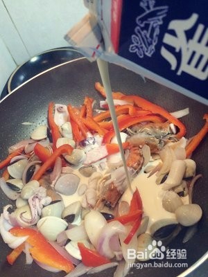 白汁海鲜意粉怎么做？详细教程~